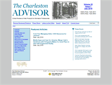 Tablet Screenshot of charlestonco.com